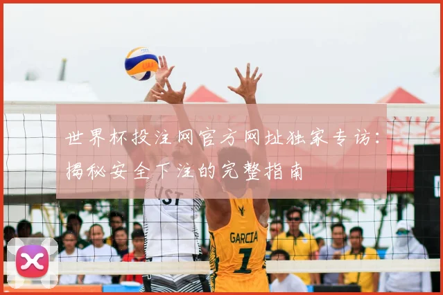世界杯投注网官方网址独家专访:揭秘安全下注的完整指南